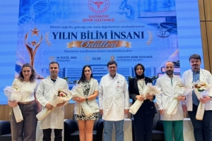 Gaziantep Şehir Hastanesi’nde “Yılın Bilim İnsanları” Ödül Töreni Gerçekleştirildi