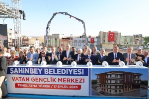 Şahinbey Belediyesi’nden Vatan Mahallesi’ne dev tesis