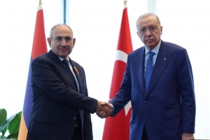 Cumhurbaşkanı Erdoğan, Ermenistan Başbakanı Paşinyan'ı kabul etti