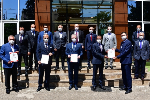 Gaziantep OSB’ye güvenli hizmet belgesi      