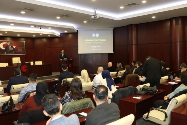 E-ihracat destekleri GTO'da anlatıldı