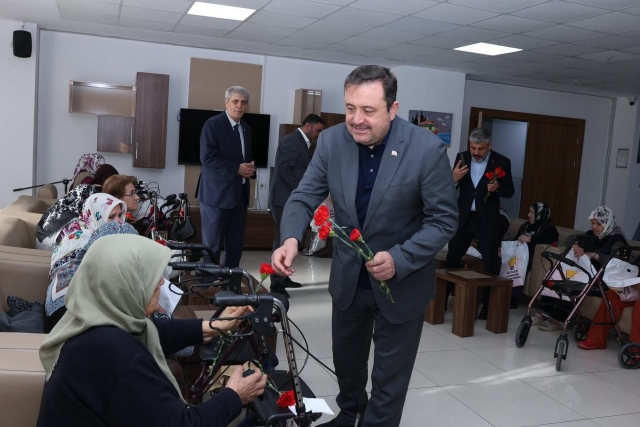BAŞKAN FEDAİOĞLU’NDAN 8 MART’TA ANLAMLI ZİYARETLER