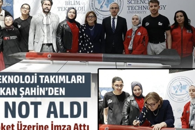 GİBTÜ Teknoloji Takımları Başkan Şahin’den Tam Not Aldı