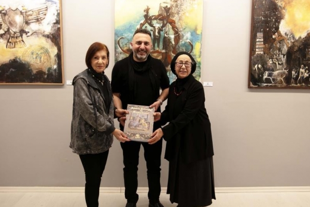 Ressam Ağbal SANKO Sanat Galerisi’nde sergi açtı