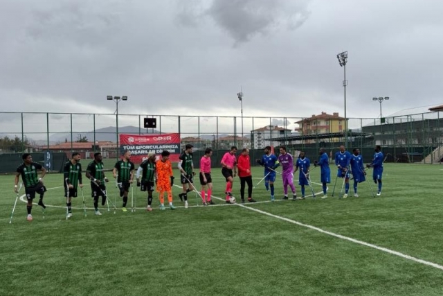 Şahinbey Ampute’den farklı galibiyet 6-1