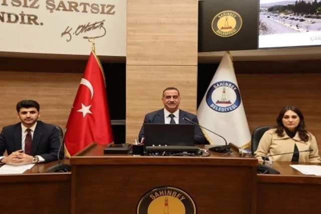 Şahinbey Belediyesi Nisan Ayı Meclis Toplantısı yapıldı