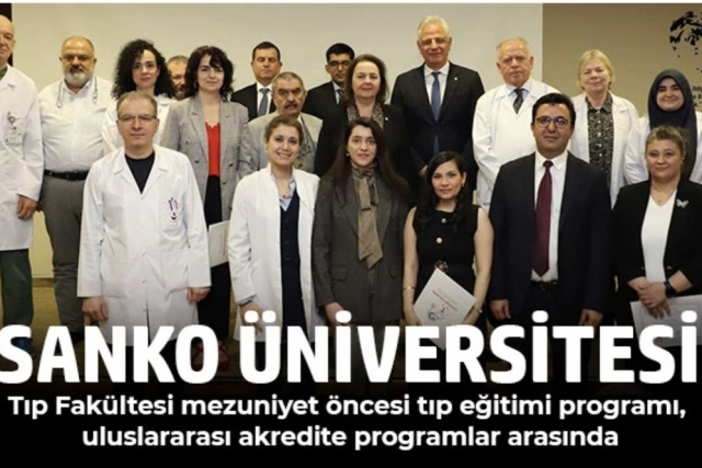 SANKO Üniversitesi Tıp Fakültesi mezuniyet öncesi tıp eğitimi programı, uluslararası akredite programlar arasında