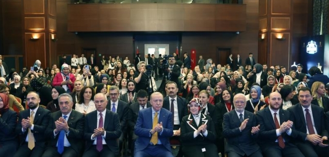Cumhurbaşkanı Erdoğan, Bağımlılığa Karşı Aileyi Güçlendiren Politikalar konulu Ideathon Yarışması'nın final programına katıldı