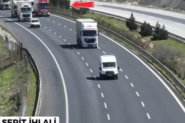 Jandarmadan dron destekli trafik denetimi: 4 bin 234 araca ceza