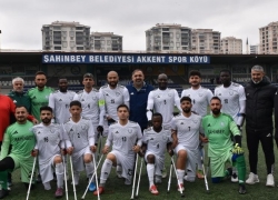 Şahinbey Ampute’den gol şov: 5-0