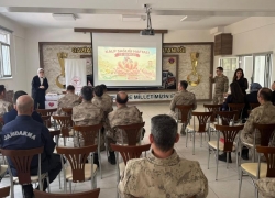 Jandarma ekiplerine sağlık eğitimi