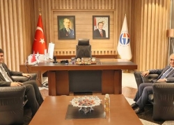 KİLİS VALİSİ ÖMER KALAYLI’DAN REKTÖR PROF. DR. SAİT MESUT DOĞAN’A ZİYARET