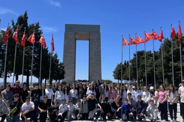 GKV’li Gençler 19 Mayıs Coşkusunu Çanakkale Ruhuyla Taçlandırdı