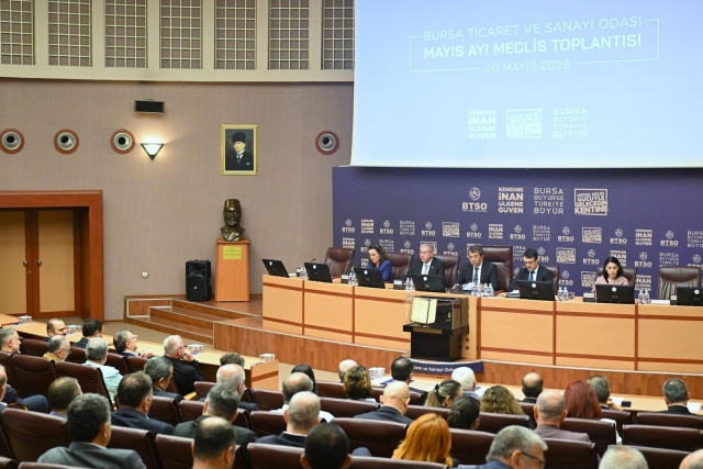 BTSO Mayıs Ayı Meclis Toplantısı Gerçekleştirildi