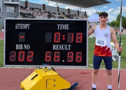ADİL SANİ KONUKOĞLU SPOR LİSESİ ÖĞRENCİSİ CİRİT ATMADA TÜRKİYE ŞAMPİYONU OLDU