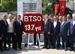 Bursa İş Dünyasının Çatı Kuruluşu BTSO 137 Yaşında