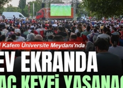 Gaziantep Büyükşehir, milli heyecana ortak oluyor