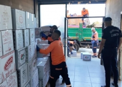 Gaziantep'te 2 ton bozuk kuru pasta imha edildi