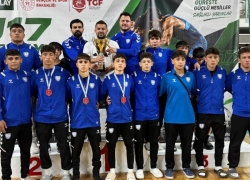 Şahinbeyli güreşçilerden Türkiye Kupası’nda büyük başarı