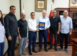 NİZİP CUMHURİYET BAŞSAVCISI SN. ERHAN BİROL’DAN  ODAMIZA VEDA ZİYARETİ