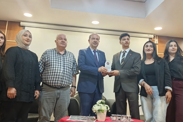 KKTC 5. Cumhurbaşkanı Ersin Tatar, Gaziantep'te Üniversite Öğrencileriyle Buluştu