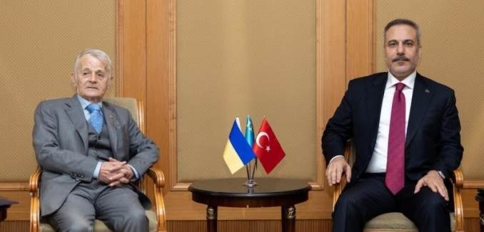 Fidan’dan Kırım Tatarlarıyla Kritik Görüşme