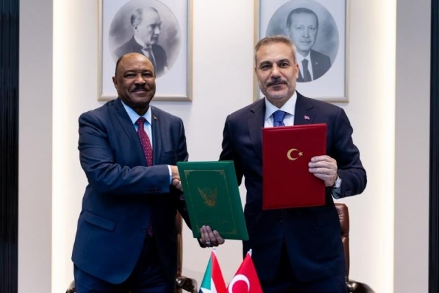Bakan Fidan, Sudan Dışişleri ve Uluslararası İşbirliği Bakanı Salem ile görüştü