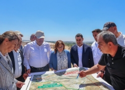 Şahin, Mavikent-Havalimanı Yolu'ndaki Çalışmaları Yerinde İnceledi