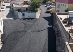 Gaziantep Büyükşehir Belediyesi'nden Araban'a ilk sıcak asfalt