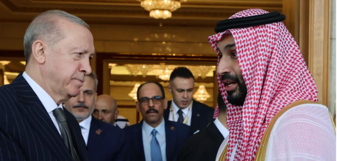 Erdoğan, Suudi Arabistan'dan ayrıldı
