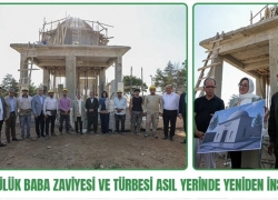 Dülük Baba Zaviyesi Ve Türbesi Asıl Yerinde Yeniden İnşa Edilecek