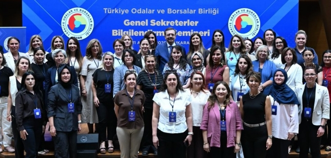 NTO Genel Sekreteri Dilek Süzer, TOBB Genel Sekreterler Bilgilendirme Semineri’ne katıldı.