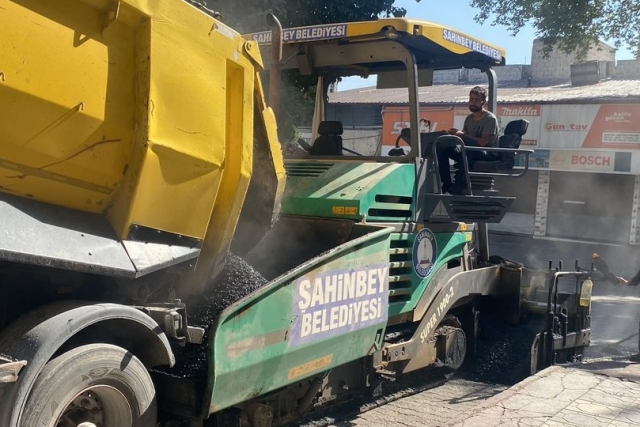 Şahinbey’de Asfalt Çalışmaları Sürüyor