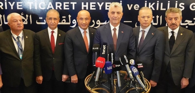 Bakan Bolat: "Suriye ile Ticaret hacmi hedefimiz 10 milyar dolar"