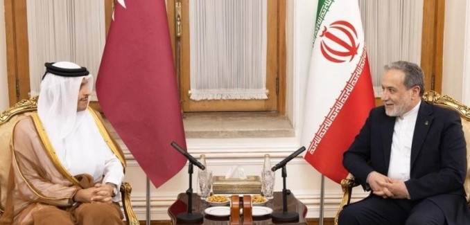 Katar Dışişleri Bakanı Al Thani, İranlı mevkidaşı Arakçi ile görüştü