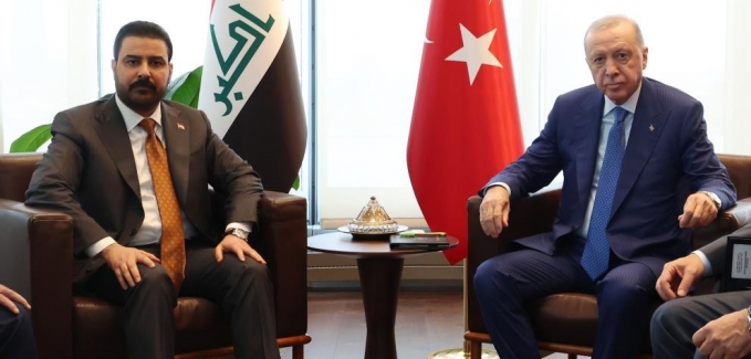 Cumhurbaşkanı Erdoğan, Irak Başbakanı Zeydi'yi kabul etti
