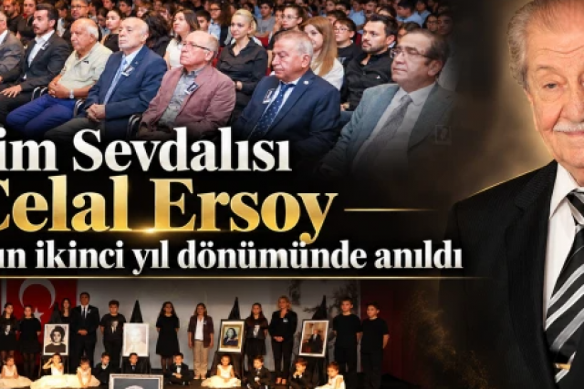 Eğitim Sevdalısı Celal Ersoy vefatının ikinci yıl dönümünde anıldı