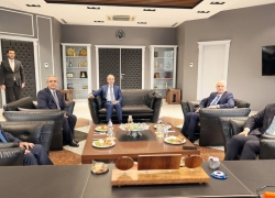 YÖK Başkanı Özvar’dan GAÜN Rektörlüğüne ziyaret