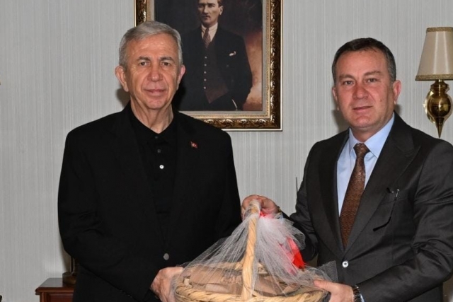 Başkan Doğan’dan Mansur Yavaş’a ziyaret