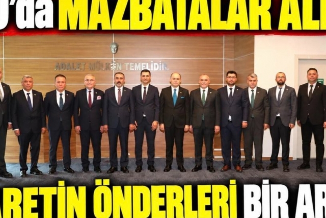 GTO’da mazbatalar alındı
