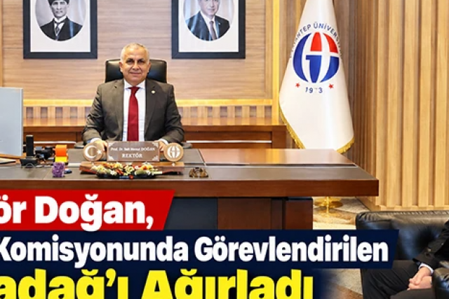 Rektör Doğan, Çocuk Komisyonunda Görevlendirilen Karadağ’ı Ağırladı