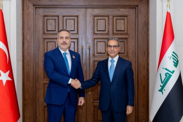 Bakan Fidan, Irak Yüksek Yargı Konseyi Başkanı Zeydan ile görüştü