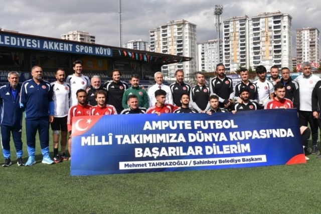 Ampute Futbol Milli Takımı, dünya kupası için çalışmalarını sürdürüyor