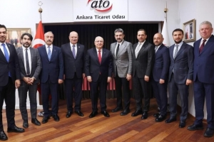 Bakan Güler’den ATO’ya ziyaret