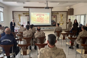 Jandarma ekiplerine sağlık eğitimi