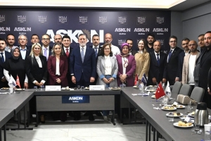 BTSO Yönetim Kurulu Başkanı İbrahim Burkay ASKON’un Konuğu Oldu