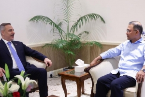 Bakan Fidan, Bangladeş Başbakanı Rahman tarafından kabul edildi