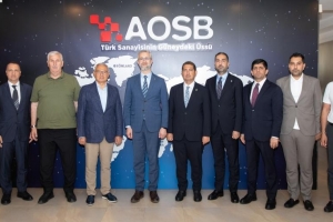 AOSB Yönetimi, Ukrayna heyetiyle işbirliği ve yatırımı görüştü