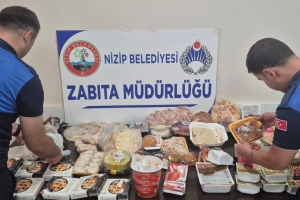 “Nizip’te tarihi geçmiş ürünlere geçit yok: Cezalar kesildi, ürünler toplandı”