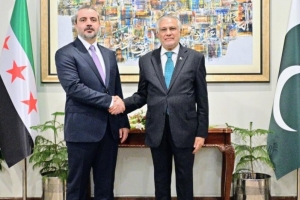 Suriye Dışişleri Bakanı Şeybani, Pakistan Başbakanı Şerif ile bir araya geldi